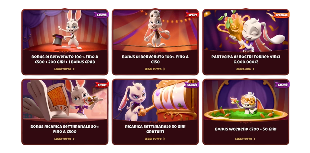 Magius casino bonus